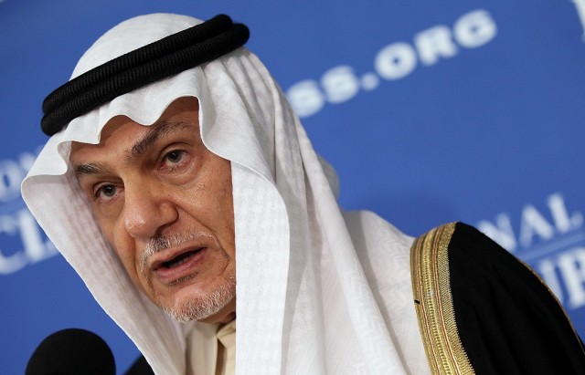 Prince Turki Al Faisal of Saudi Arabia Holds News Conference On Plot To Kill Saudi Ambassador