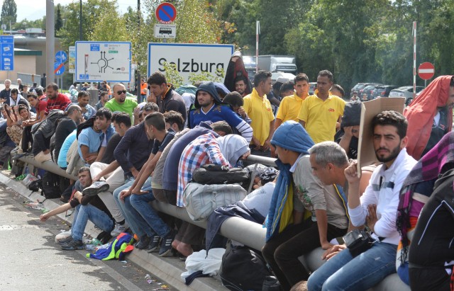 APTOPIX Austria Migrants