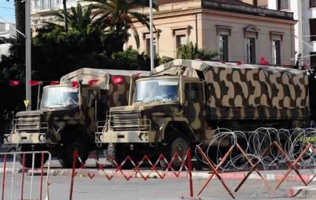 etat-urgence  defense  tunisie ville جيش تونس