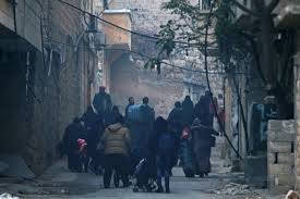 اجلاء السكان من حلب