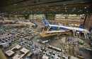 Boeing Factory Full with 787 Dreamliners