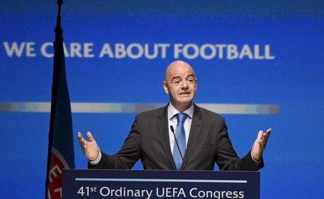 Gianni Infantino president FIFA   رئيس الفيفا