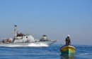 gaza guns  boat  غزة  مركب  صيد