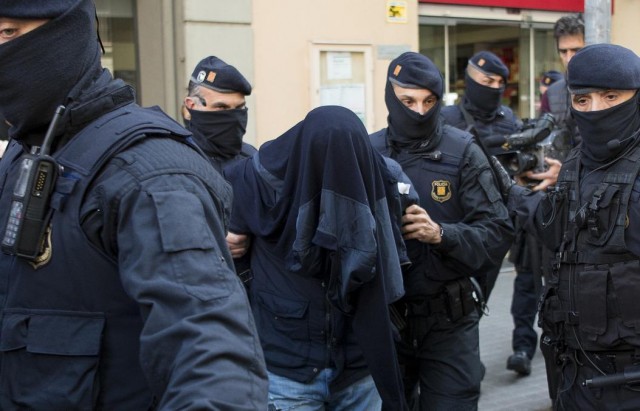 SPAIN-BELGIUM-ATTACKS-JIHADISTS-POLICE