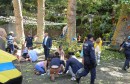 PORTUGAL-ACCIDENT-TREE   حادث البرتغال شجرة  secours police