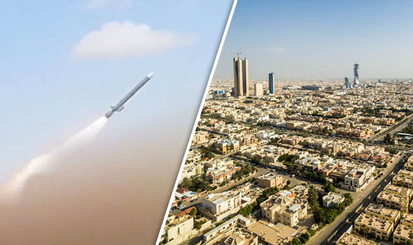 صاروخ حوثي حوثي على السعودية