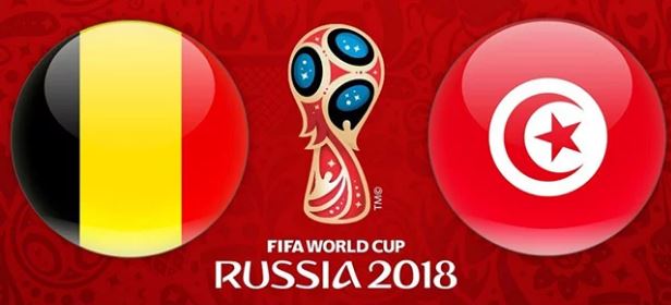 تونس بلجيكا كاس العالم روسيا 2018