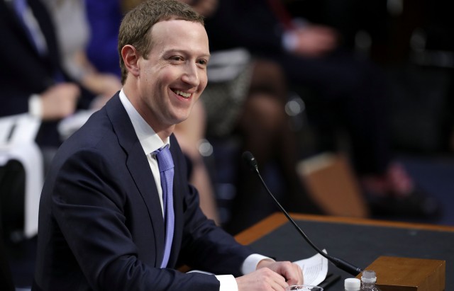 Facebook CEO Mark Zuckerberg Testifies At Joint Senate Commerce/Judiciary Hearing