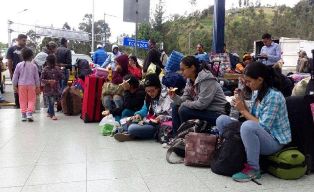 الإكوادور تعلن حالة الطوارئ بسبب المهاجرين الفنزويليين على الحدود