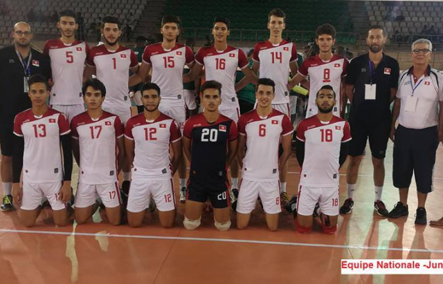 بطولة امم افريقيا للكرة الطائرة- المنتخب التونسي يواجه نظيره المغربي في نصف النهائي