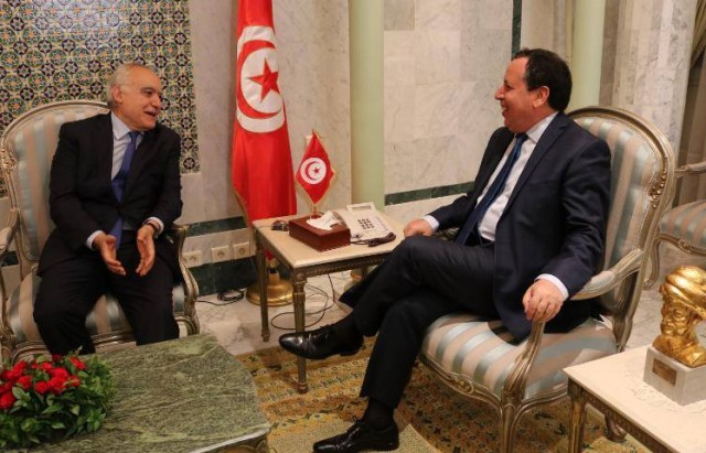 وزير الشؤون الخارجية يتلقى مكالمة هاتفية من غسان سلامة رئيس بعثة الأمم المتحدة للدعم في ليبيا