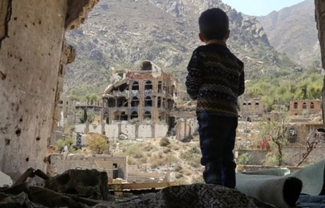 اطفال حرب اليمن