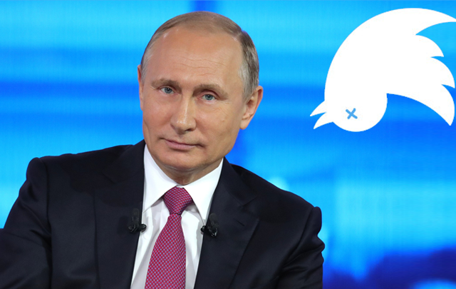 تويتر توقف حسابا ينتحل شخصية بوتن