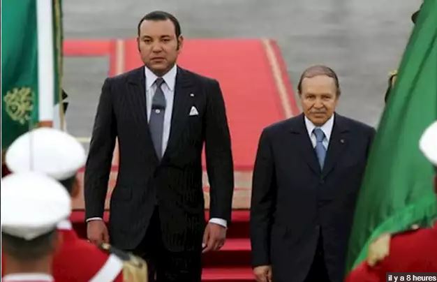ملك-المغرب-ورئيس-الجزائر