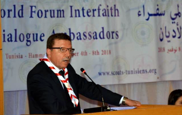 وزير الشؤون الدينية في افتتاح الملتقى العالمي سفراء الحوار بين الأديان