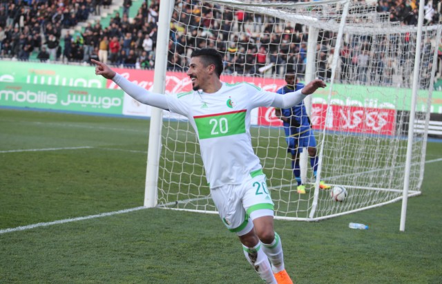 المنتخب الجزائري يفوز وديا على نظيره القطري 1-0