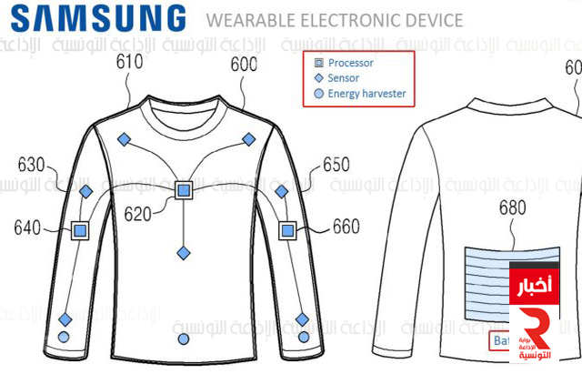 تقنية لشحن الهاتف بالملابس