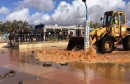 ليبيا  سوء الأحوال الجوية يشل حركة موانئ النفط