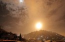Syrian air defenses repell Israeli attack in Damascus, Syria - 21 Jan 2019