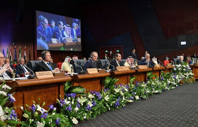 إختتام أشغال القمة العربية الأوروبية الأولى المنعقدة بشرم الشيخ_0