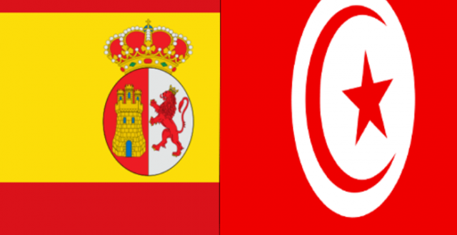 علم-إسبانيا-وتونس