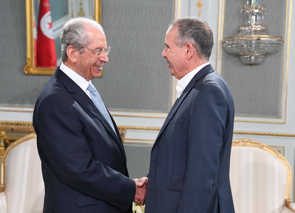 رئيس الجمهورية يلتقي بالأمين العام للاتحاد العام التونسي للشغل بقصر قرطاج