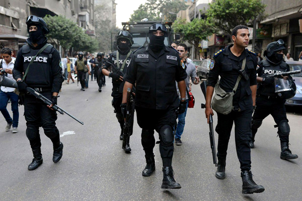 Egyptian-police