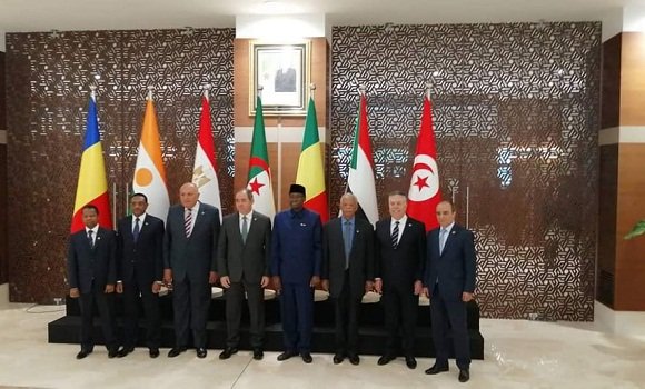 انطلاق أشغال اجتماع وزراء خارجية دول الجوار الليبي بالجزائر