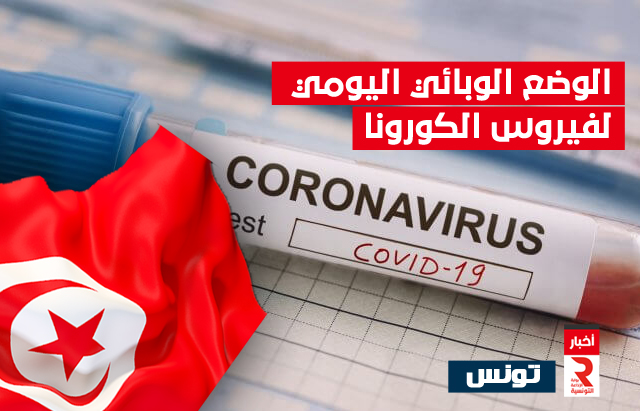 test_jour_corona الوضع الوبائي اليومي لفيروس الكورونا تونس