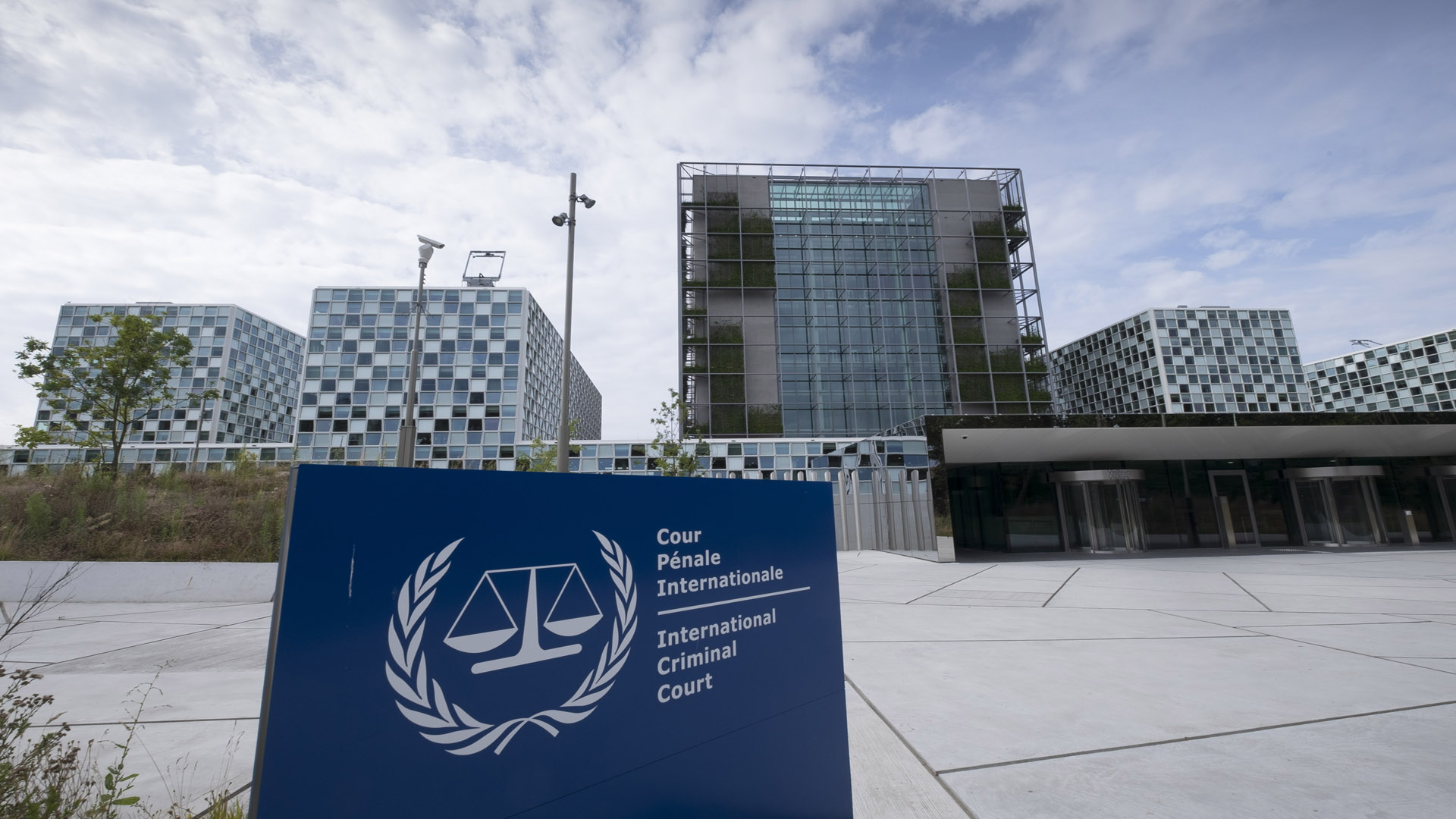 Exterior Views Of New International Criminal Court Building In The Hague
