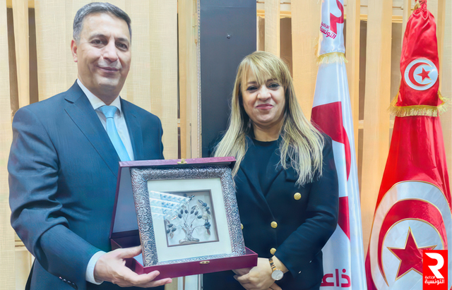 العلاقات التونسية الأردنية  فى مجال الإعلام محور جلسة عمل خلال زيارة سفير المملكة إلى الإذاعة التونسية
