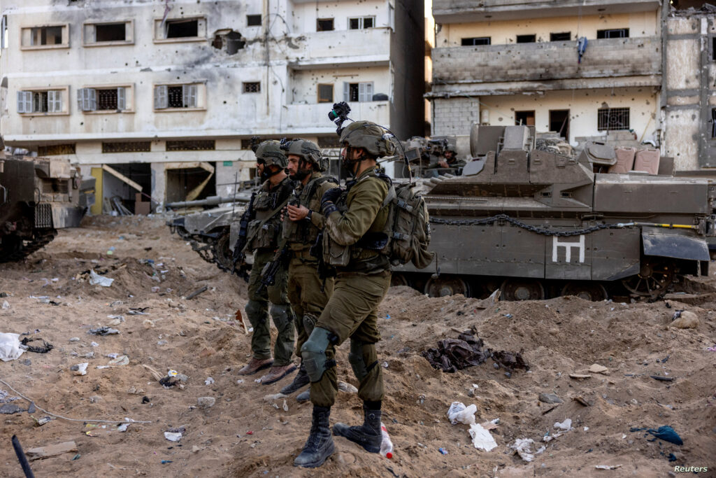 Israeli military operates in the northern Gaza Strip